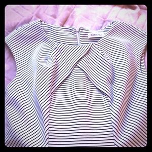 Calvin Klein stripped professional dress